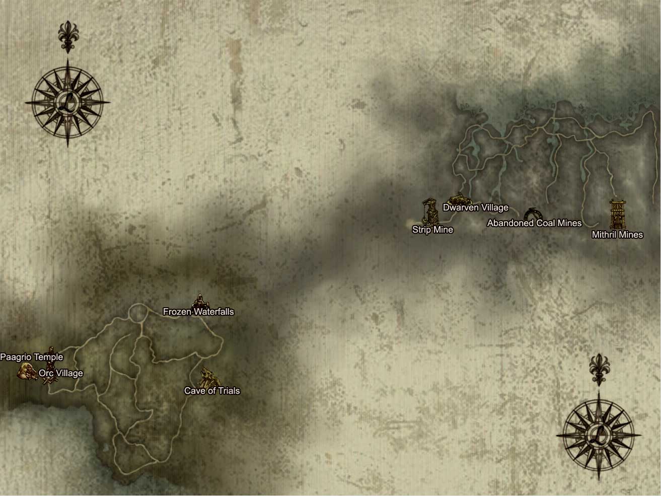 Elmore world map